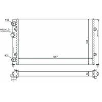 Motor Su Radyatoru Golf Iii Vento 1 4 1 6 91 99 Klimasiz Mekanik Sanziman 525×322×34 ORIS MVW087034