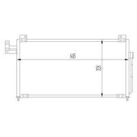 Klima Radyatoru Mazda 323 1 6 16V 1998 - 2004 ORIS CMZ773016