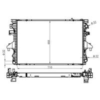 Motor Su Radyatoru Transporter T5 2 5Tdi Axd Axe Blj Bnz Bpc 03>09 ORIS MVW252034