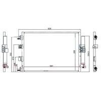 Klima Radyatoru (Brazing) Focus Iii 14/-> C Max 15/-> Connect 13/-> 1 5Tdci / 1 6Tdci E5 ORIS CFR613016