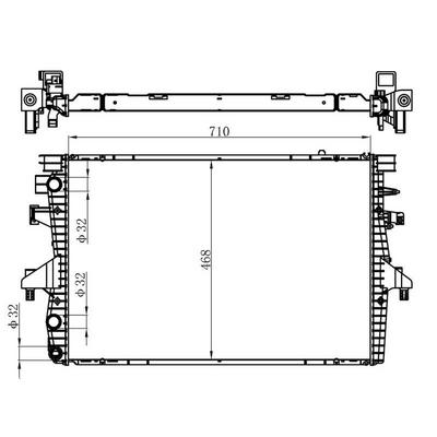 Motor Su Radyatoru Transporter T5 1 9Tdi Klimali Manue 04-> Mekanik ORIS MVW251034