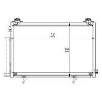 Klima Radyatoru Toyota Yaris 1999 > 2005 ORIS CTO193016