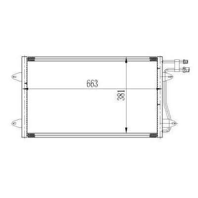 Klima Radyatoru Kondansor Lt35 2 5Tdi 2 8Tdi 96>03  Oto/Mek Sanziman ORIS CVW777016