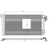 Klima Radyatoru (Kondanser) Transporter T5 1 9Td 03-> ORIS CVW041016