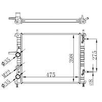 Motor Su Radyatoru Fiat Bravo-Brava-Marea 1 2I-1 4I-1 6I 1996> ORIS BFI052022