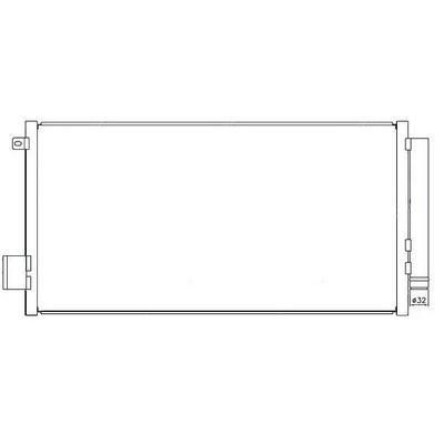 Klima Radyatoru (Condenser) Egea 1 3 1 6 Mjet 1 4 Benzinli ORIS CFI634016