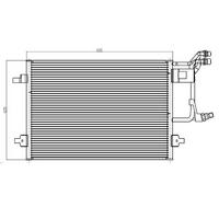Klima Radyatoru (Kondanser) A6 97-> ORIS CAU460018