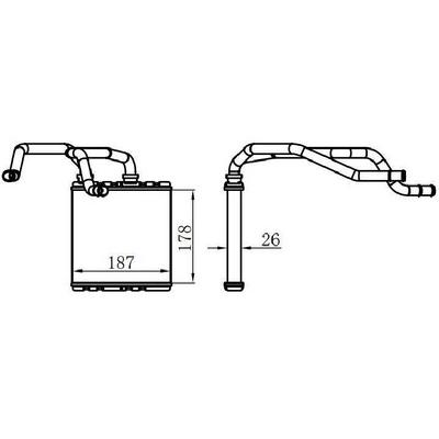 Kalorifer Radyatoru Nissan Qashqai Xtrail 2007-2013 ORIS KNI051026