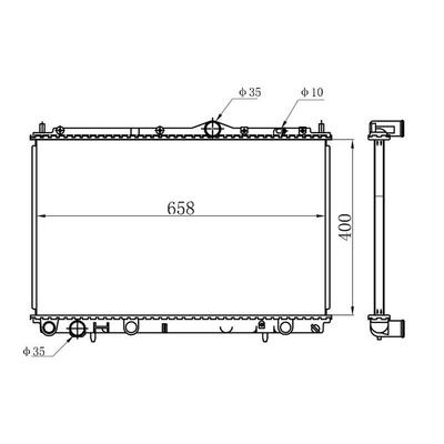 Motor Su Radyatoru S40 I / V40 1.6 - 1.8 - 2.0 (95 - 04 ) At/Mt ORIS BVO015016