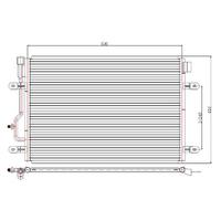 Klima Radyatoru A4 A6 1.9 Tdi 00>04 Alz Bfb Avb Bbj ORIS CAU040016