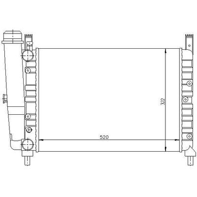 Motor Radyatoru Uno 70 ORIS MFI005034