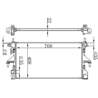 Motor Radyatoru Ducato-Boxer Iv 15-> (768×408×22) ORIS BFI050022