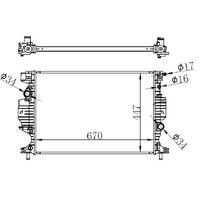 Motor Radyatoru Mondeo Iv 1.5 Ecobost 2.0 Tdci 13> ORIS BFR179026