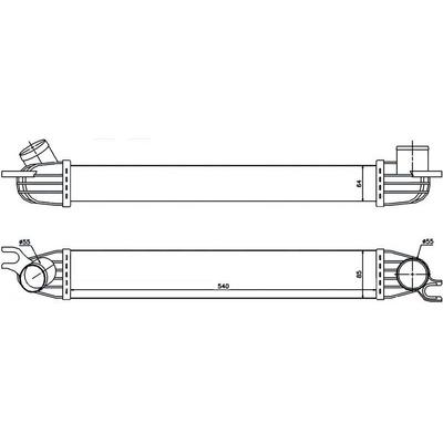 Turbo Radyatoru Mini R55 R56 R60 R61 F56  ORIS IMM001034