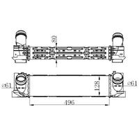 Turbo Radyatoru Bmw F20 F30 N47 N13 ORIS IBM133068