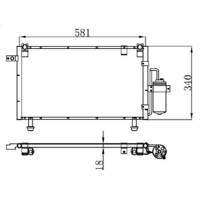 Klima Radyatoru Isuzu Dmax - Tfr 2002 > 2012 ORIS CIS006018