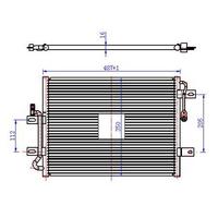 Klima Radyatoru (Kondanser) Albea 1 2 02-> ORIS CFI403016