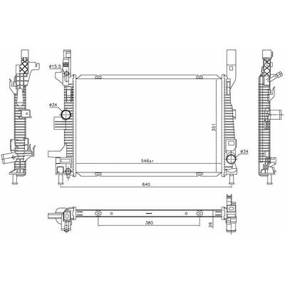 Motor Radyatoru Focus 1.5 Tdci ORIS BFR902026