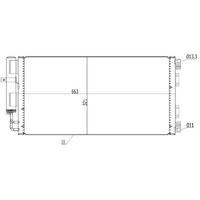 Klima Radyatoru Land Rover Freelander 1.8 2.0 98>06 ORIS CRO707020