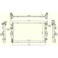 Motor Su Radyatoru (Kalinlik: 16Mm) Vito W447 14> ORIS BME913016