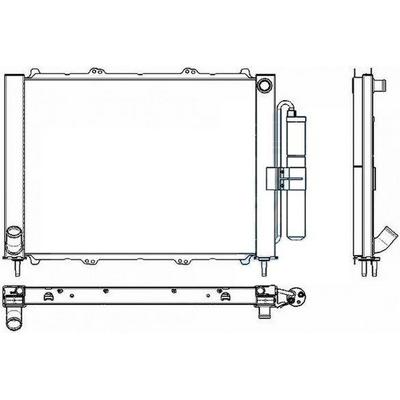 Motor Radyatoru+Klima Radyatoru Kangoo 1 9Dci 03-> ORIS CRN379038