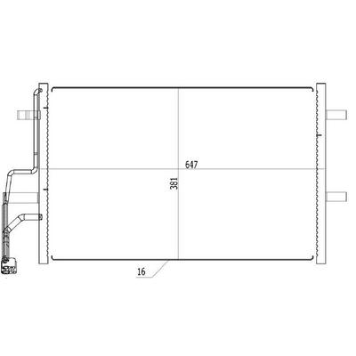 Klima Radyatoru Mazda 3 1 6 2003> ORIS CMZ688016