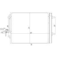 Klima Radyatoru Mondeo Iv S Max 07 /> Galaxy 1.6 / 1.8 / 2.0 / 2.0Tdci 07 /> Landrover Freelander 2.2Tdci Volvo S60 S80 Ii V60 V70 Iii Xc70 Ii 2.5 / 3.2 ORIS CFR901016