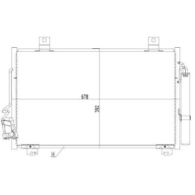 Klima Radyatoru Mazda 6 2.2D/2.2Cdvi 2012-> ORIS CMZ845016