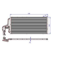 Kondanser Combo/Corsa C 1.7 Dti 588×259×16 ORIS COP071016