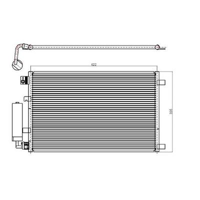 Klima Radyatoru (Kondanser) Qashqai (643×377×16) ORIS CNI000016