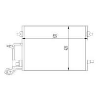 Klima Radyatoru Kondansor Passat 2 5Tdi 96> A4 S4 1 9Tdi 2 5Tdi 94>  Oto/Mek Sanziman ORIS CVW722016