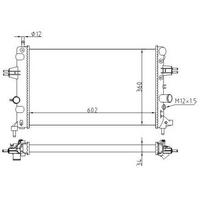 Motor Su Radyatoru Manuel Astra G 04> Z16Xep ORIS MOP523034