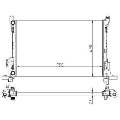 Motor Radyatoru Opel Vivaro B 14> Trafic Iii 14> 1.6 Dci ORIS MOP561023