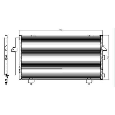 Klima Radyatoru Toyota Rav 4 Ii 00-05 (745×410×16) ORIS CTO070016