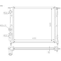 Motor Radyatoru Mekanik Express Ii (30×349×23) ORIS MRN163023