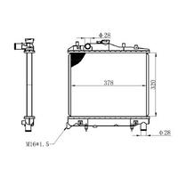 Motor Radyatoru (320×378×16) Pride 93-> Manuel ORIS BKI007026