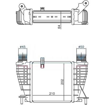 Turbo Radyatoru (Intecooler) Nissan Note 1 5 Dci 2006 2012 ORIS INI501064
