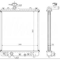 Motor Su Radyatoru Agila A Z10Xe Z12Xe ORIS BOP903026