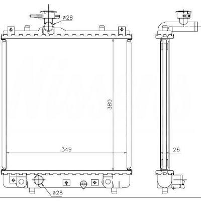 Motor Su Radyatoru Agila A Z10Xe Z12Xe ORIS BOP903026