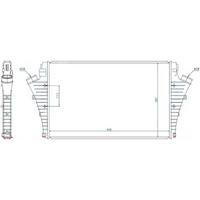 Turbo Radyatörü Vectra C 02> 16V Turbo 2.2 16V Dti Signum 03>08 02> 650×397 4×20 ORIS IOP510030
