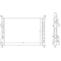 Motor Radyatoru (525×378×34) Albea 02-> Palio 96-> Manuel ORIS MFI856034