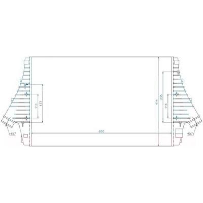 Turbo Radyatoru Vectra C 1 9Cdti (648 4×414 5×34) 05> ORIS IOP509034