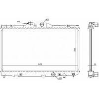 Motor Su Radyatoru Toyota Corolla 00-02 (Manuel) ORIS BTO061016
