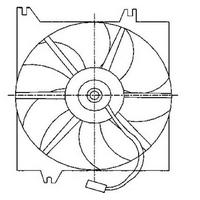 Radyator Fani Komple Accent 1994 2000 ORIS FHY06200R