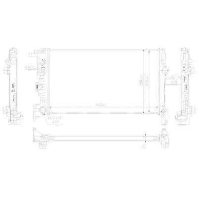 Motor Su Radyatoru Volvo Xc90 Ii (256) 2.0 D5-D4 -T5-T6 -T8 Awd  18> ORIS BVO050026