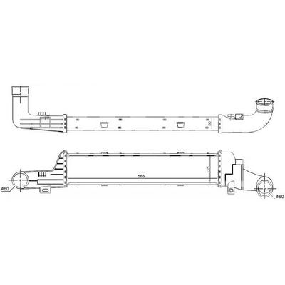 Turbosarj Radyatoru E-Class W210 96>99 S210 96>99 ORIS IME519050