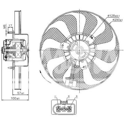 Fan Motoru ( 150/60W 290Mm) Golf Iv 98>06 Bora 99>05 Polo/Classic 04>08 A3 97>03 Tt 99>06 Cordoba 03>09 Ibiza 02>10 Leon 00>06 Toledo 99>04 Fabia 00>08 Octavia 97>11 ORIS FVW25300F