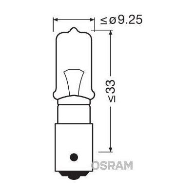 Gündüz Far Ampulü H21 24V 21W Park OSRAM 64138