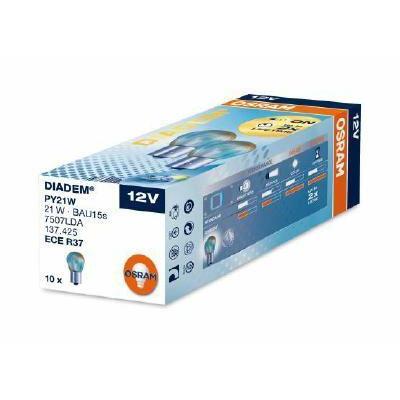 Ampul 12V 21W 93 Sinyal Sari (Yakin Tirnak) OSRAM 7507