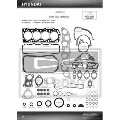 Motor Conta H100 L300 2 5D Turbosuz Motor  OC 41450002